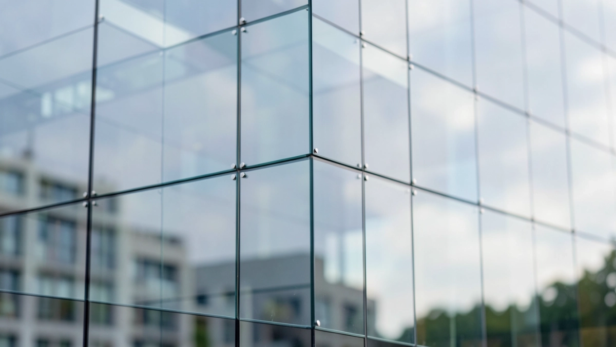 fasady szklane mocowane punktowo