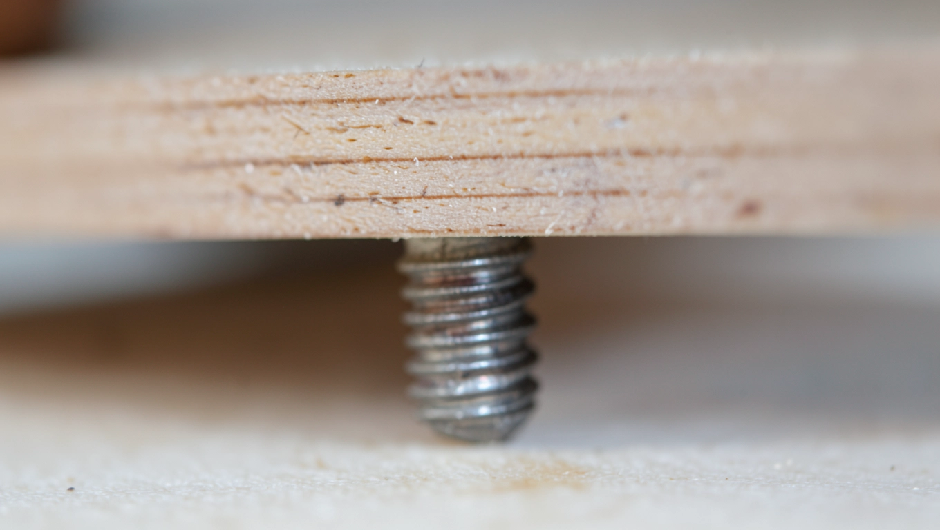 Niepełny gwint we wkrętach fasadowych do drewna