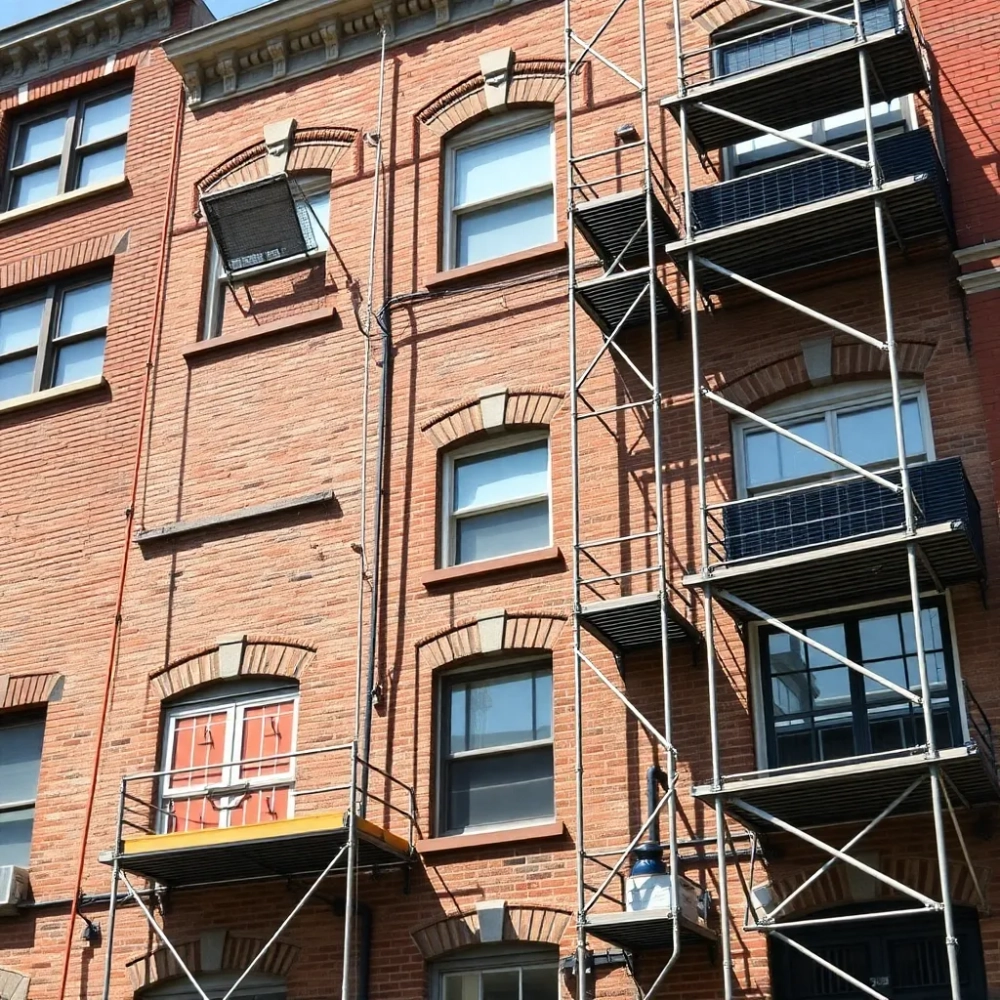 Remont elewacji kamienicy koszt