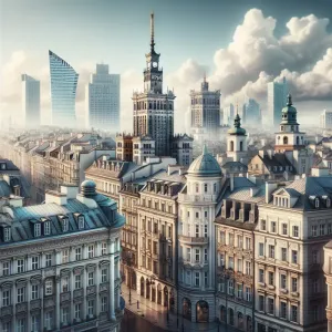 elewacje budynków Warszawa