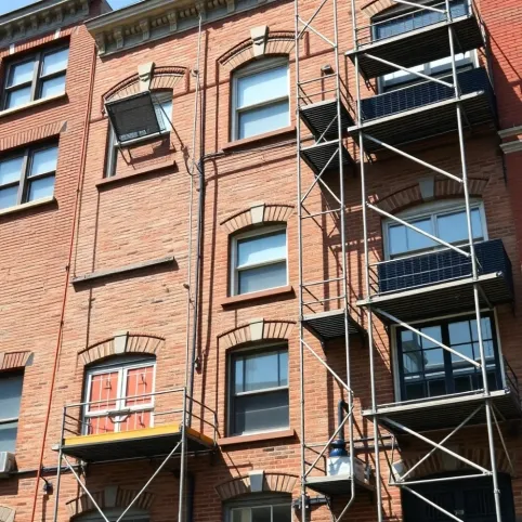 Remont elewacji kamienicy koszt