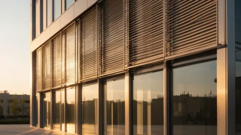 żaluzje fasadowe zewnętrzne cena