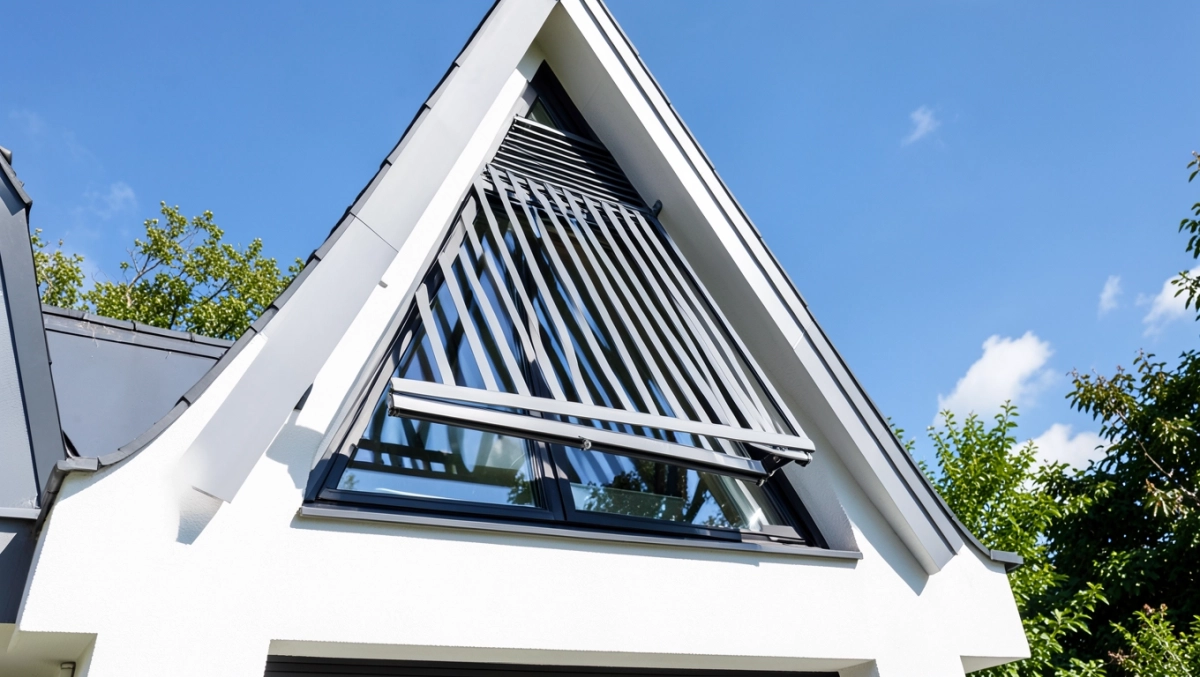 żaluzje fasadowe skośne cena